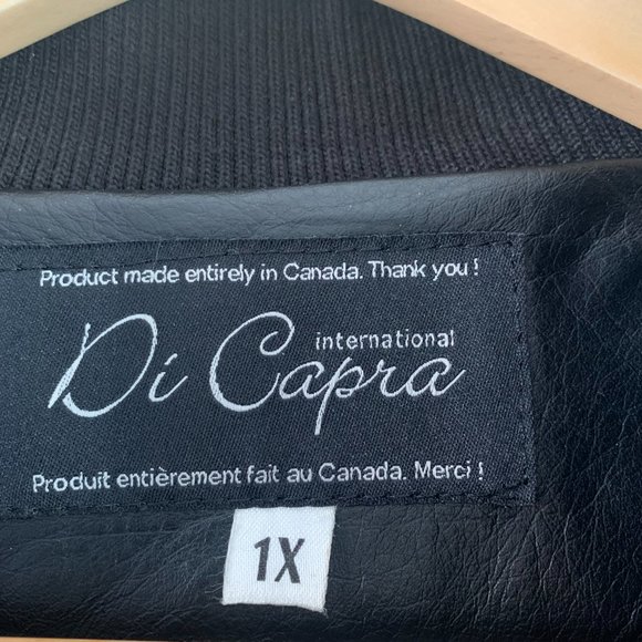 Leather jacket for men size 1x color black. - Picture 3 of 3